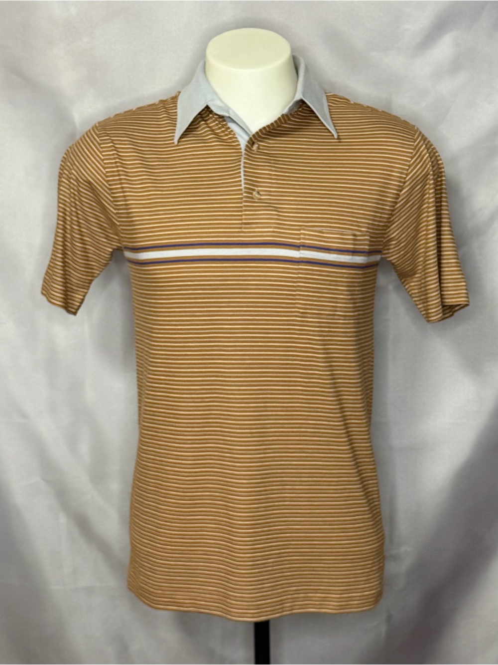 Hathaway for Jack Nicklaus Striped Polo 90s Vintage